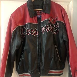 Buccaneers Leather Jacket